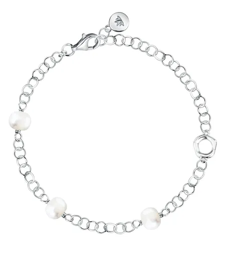 Morellato Brățară la modă din argint cu perle de râu Perla SXU49