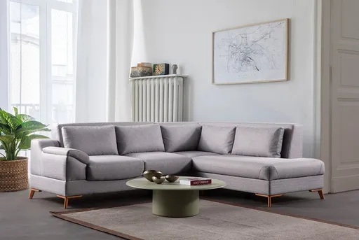 Coltar, Atelier del Sofa, 560ARE5242, Cadru: LEMN/PAL, Gri