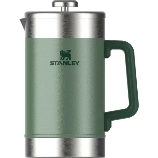Stanley Cană Stay Hot French Press 1,4 l Hammertone Green, verde