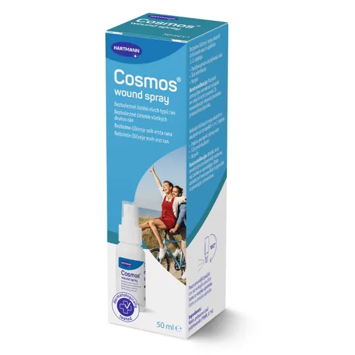 Spray pentru curățarea rînilor Cosmos Wound  fărădurere, 50 ml