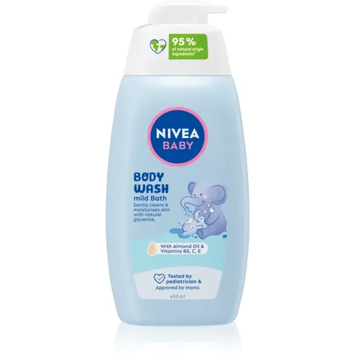 NIVEA BABY gel de duș mătăsos 450 ml
