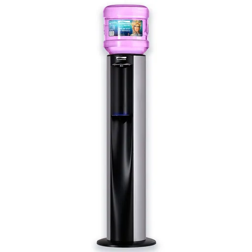 Dozator Apă Confort Slim 8 - Abonament Watercooler ( Dozator Apa ) și 64 Litri Apă De Izvor Pe Lună, n Sticlă Reutilizabilă