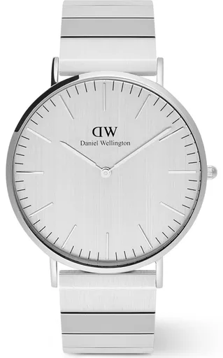Daniel Wellington Classic 40 Sterling Piano S Brushed Silver DW00100775