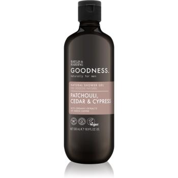 Baylis & Harding Goodness Patchouli, Cedar & Cypress Gel de duș pentru bărbați 500 ml