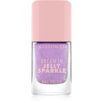 Catrice Dream In Jelly Sparkle lac de unghii cu particule stralucitoare culoare 040 - Jelly Crush 10,5 ml