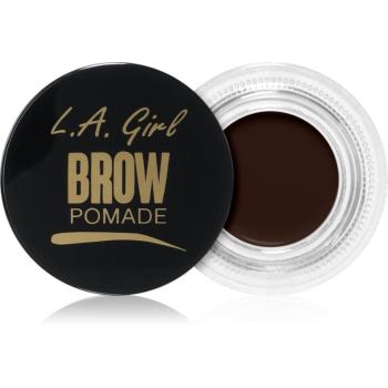 L.A. Girl Cosmetics Brow Pomade pomadă pentru sprâncene culoare Dark Brown 3 g