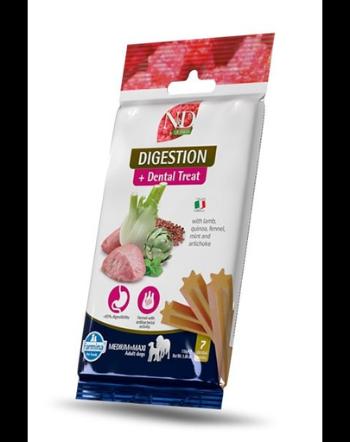 FARMINA N&amp;D Quinoa Dental Treat Digestion Medium/Maxi 100 g Recompensa dentara caine talie medie si mare