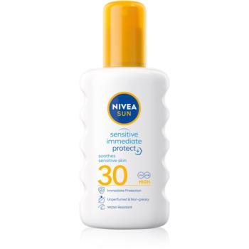 Nivea SUN Protect & Sensitive spray protector pentru plajă SPF 30 200 ml