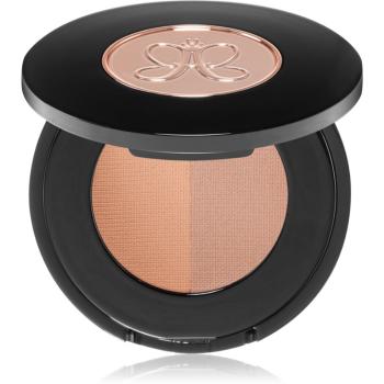 Anastasia Beverly Hills Brow Powder Duo pudră pentru sprâncene culoare Caramel 2x0,8 g