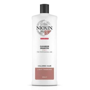 Nioxin System 3 (Shampoo Cleanser System 3 ) păr fin pentru culoare subțire 1000 ml