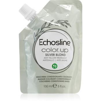 Echosline Color Up mască colorantă cu efect de nutritiv culoare Silver Blond 150 ml