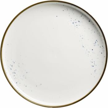 Mäser Farfurie puțin adâncă Pintar Puncte albastrealbe 27 cm, albastru
