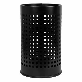 Alda Coș de gunoi ofițer perforat 18 L, negru, negru, 18 l 