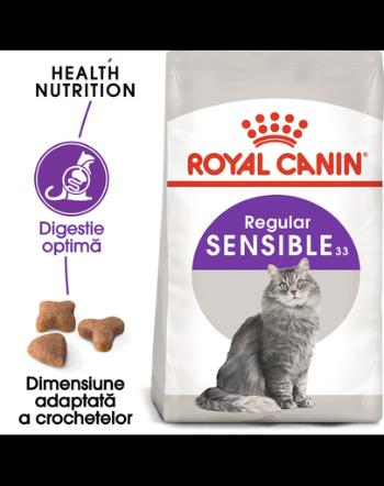 Royal Canin Sensible Adult hrana uscata pisica pentru digestie optima, 4 kg