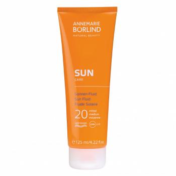 ANNEMARIE BORLIND Fluid de bronzare împotriva alergiilor solare SPF 20 Bielenda Sun Care (Sun Fluid) 125 ml