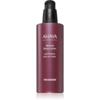 AHAVA Vivid Burgundy loțiune de corp hidratantă cu minerale din Marea Moartă 250 ml