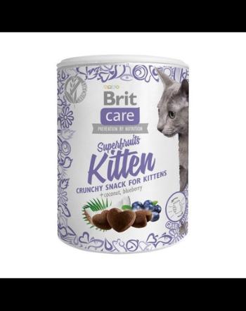 BRIT Care Cat Snack Superfruits Kitten recompense pentru pisoi 100 g