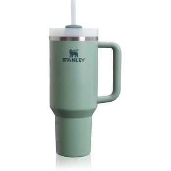 Stanley Quencher H2.O FlowState™ Tumbler tumbler z nehrdzavejúcej ocele s rúrkou Shale 1180 ml