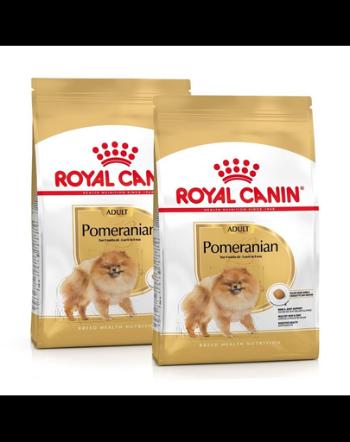 ROYAL CANIN Pomeranian Adult 2x3 kg hrană uscată pentru câini mini spitz adulți