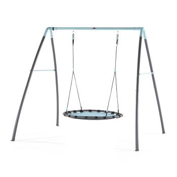 Plum Rocking ring cu construcție metalică și duzăde pulverizare, 218 x 215 x 238 cm