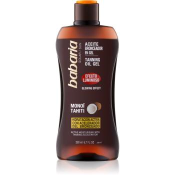 Babaria Glow Effect Monoi Tahiti ulei pentru strălucire plaja 200 ml