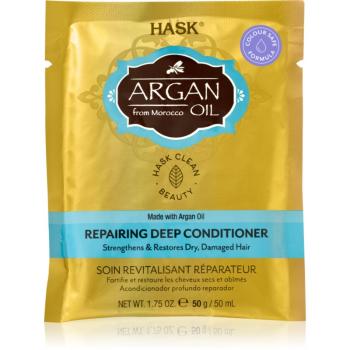 HASK Argan Oil balsam pentru restaurare adanca pentru păr uscat și deteriorat 50 ml