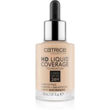 Catrice HD Liquid Coverage make up culoare 010 Light Beige 30 ml