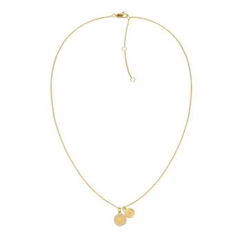 Tommy Hilfiger Colier stilat placat cu aur cu cristale Mini Crystals 2780902