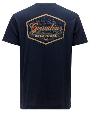 Grundéns tričko support guides ss t-shirt dark navy - l