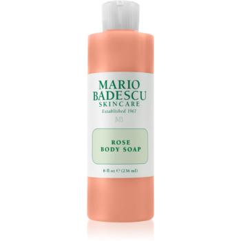 Mario Badescu Rose Body Soap gel de dus energizant cu ulei de trandafir 236 ml