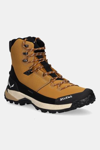 Topánky Salewa Puez Winter Mid PTX čierna farba, zateplené, 00.0000061447