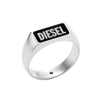 Diesel Inel frumos cu smalț negru DX1512040 60 mm