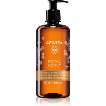 Apivita Royal Honey Creamy Shower Gel gel de dus hidratant cu uleiuri esentiale 500 ml