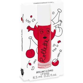 Nailmatic Kids Rollette lip gloss pentru copii culoare Cherry 6,5 ml