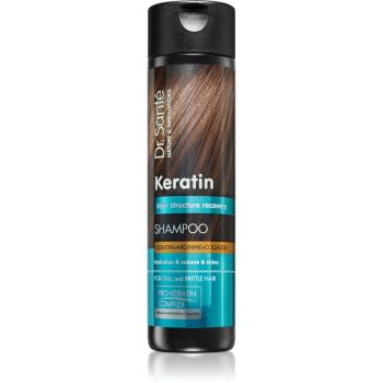 Dr. Santé Keratin sampon de regenerare si hidratare pentru parul fragil, lipsit de strălucire 250 ml