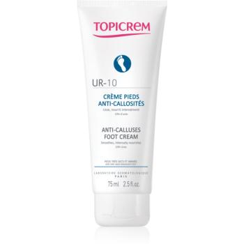 Topicrem UR-10 Anti-Calluses Foot Cream crema de picioare nutritie si hidratare 75 ml