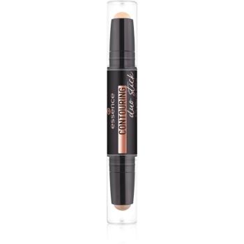 essence CONTOURING Duo Stick baton pentru dublu contur culoare 10 Fair 2 g