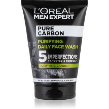 L’Oréal Paris Men Expert Pure Carbon gel de curățare cu carbune activ 100 ml