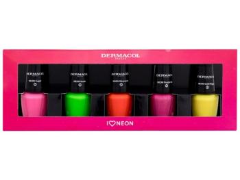 Dermacol Set de lacuri neon pentru unghii 2023