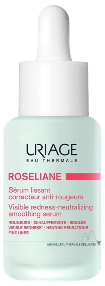 Uriage Ser cu efect netezitor pentru diminuarea înroșirii pielii Roseliane (Visible Redness-Neutralizing Smoothing Serum) 30 ml