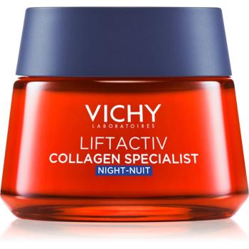 Vichy Liftactiv Collagen Specialist Cremă de noapte intensă pentru riduri 50 ml