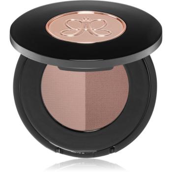 Anastasia Beverly Hills Brow Powder Duo pudră pentru sprâncene culoare Medium Brown 2x0,8 g