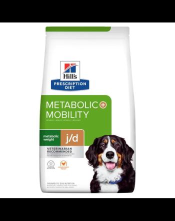 HILL'S Prescription Diet Canine Metabolic + Mobility 4 kg hrana uscata pentru caini