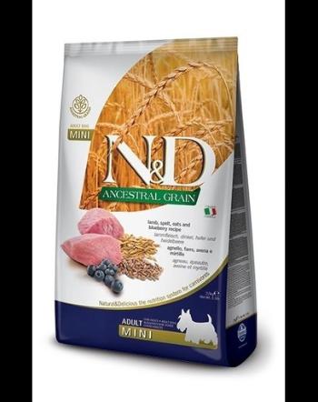 FARMINA N&amp;D Low Grain Adult Hran pentru caini, cu miel si afine 2.5 kg