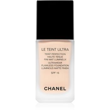 Chanel Le Teint Ultra dlhotrvajúci zmatňujúci make-up SPF 15 odtieň 22 Beige Rosé 30 ml