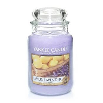 Yankee Candle Lumânare aromatică Classic mare Lemon Lavender 623 g