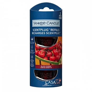 Yankee Candle Rezervă pentru difuzor electric Organic Kit Black Cherry 2 x 18,5 ml