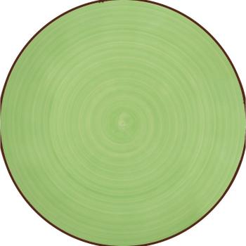 Lamart LT9085 farfurie mică din ceramică Happy,diametru 26,8 cm, verde, verde
