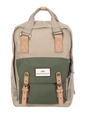 Doughnut Hátizsák 'Macaroon Jungle'  bézs / mokka / sötétzöld / piszkosfehér