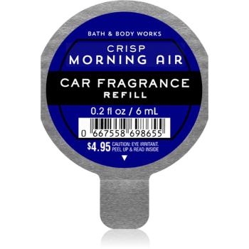 Bath & Body Works Crisp Morning Air parfum pentru masina rezervă 6 ml